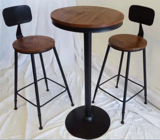 bar set -indoor wood